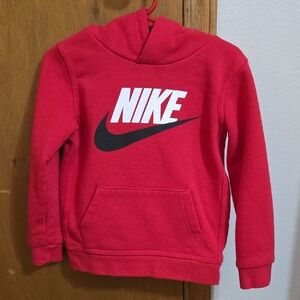 Nike Kids Bright Red Hoodie